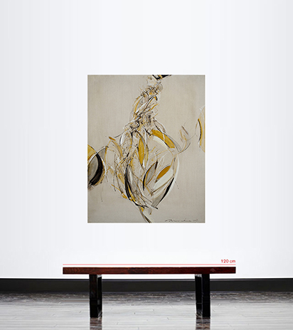 rhythm in grey and yellow