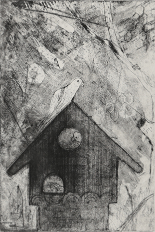 a bird house