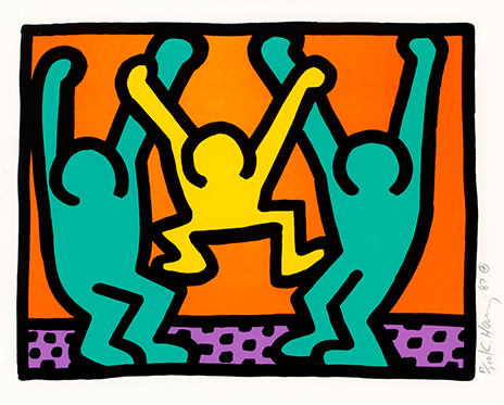 1986年 Keith Haring キースヘリング Pop Shop ラジオ-