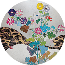 村上 隆 Takashi Murakami フラワーボール レッド (3D) 魔笛