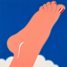 真作 トムウェッセルマン 直筆サイン入 ポスター TomWesselmann Tom Wesselmann: 展覧会 ポスター - BALLOON｜ポスター専門