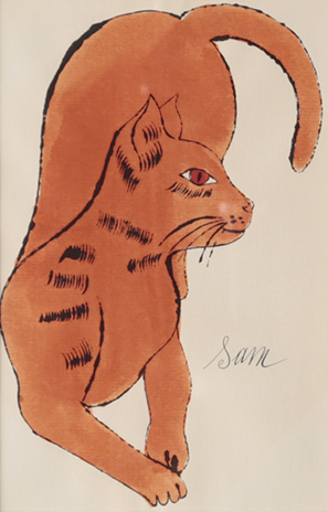 「サムという名の猫と一匹の青い猫」より #1757
