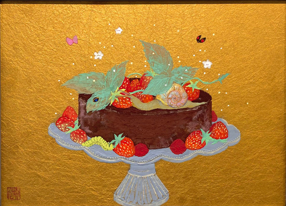 ラッセの庭のチョコレートケーキ