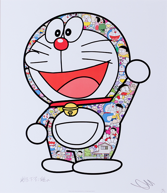 村上 隆 Takashi Murakami ドラえもん わーい！ | Walls Tokyo