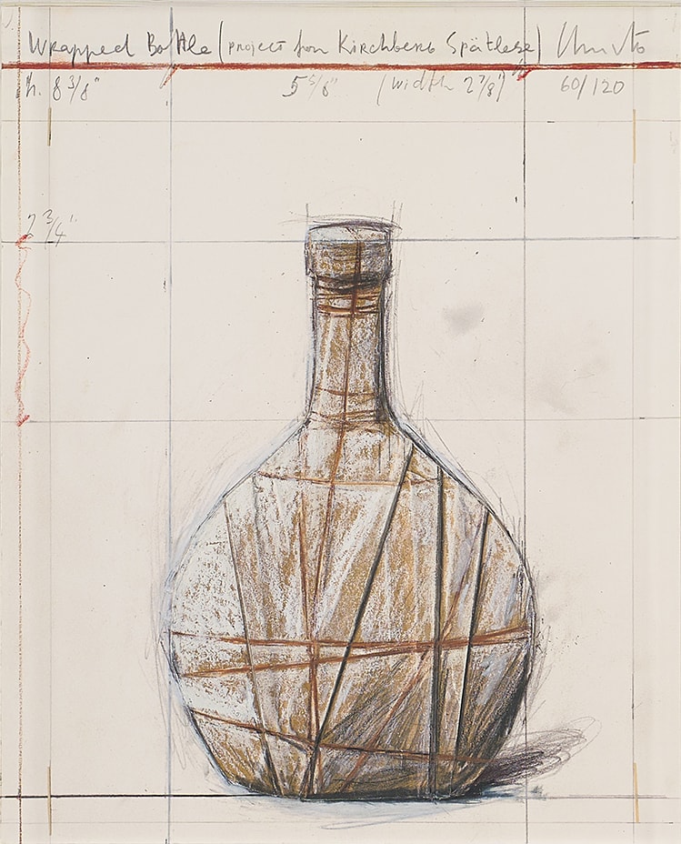 Wrapped Bottle, Project for Kirchberg Spatlese（Schellmann 195）