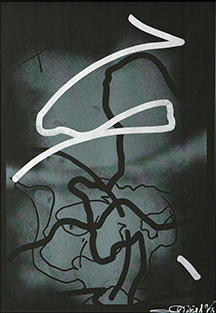 BIEN ビエン ドローイング キャンバス作品 BIEN ビエン ドローイング キャンバス作品 BIEN BIEN Drawing 11