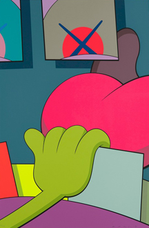 Kaws/カウズ　オフセットリトグラフ wt273_b.jpg