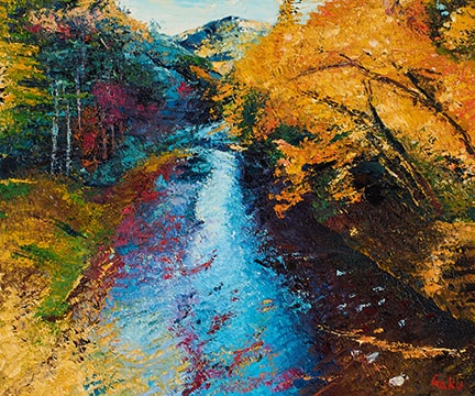 川瀬 巴水 Hasui Kawase 春の月（二宮海岸） | ONLINE STORE | Walls Tokyo