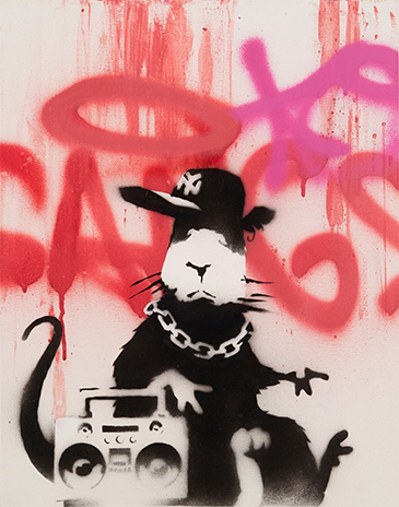 Gangsta Rat|バンクシー|アート販売 Walls Tokyo