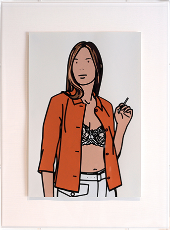 Ruth Smoking. No.1 from Twenty Six Portraits,
